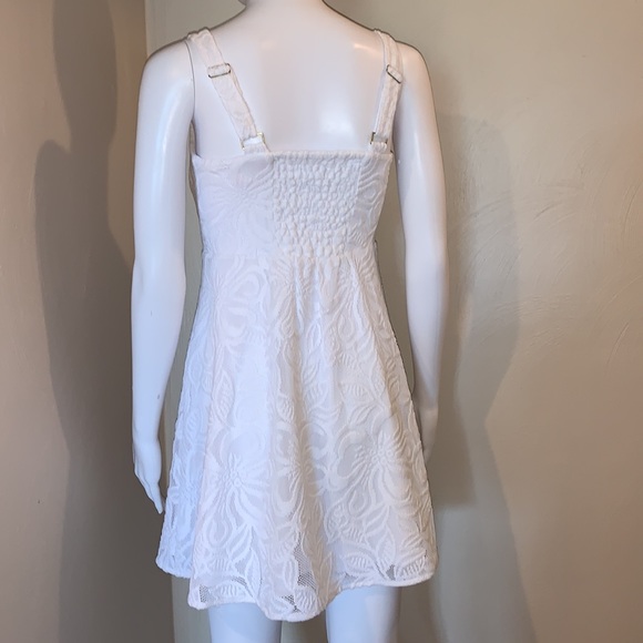 Lilly Pulitzer KIDS GIRLS DAFFODIL DRESS White Wildflower, sz 16 - Picture 3 of 7